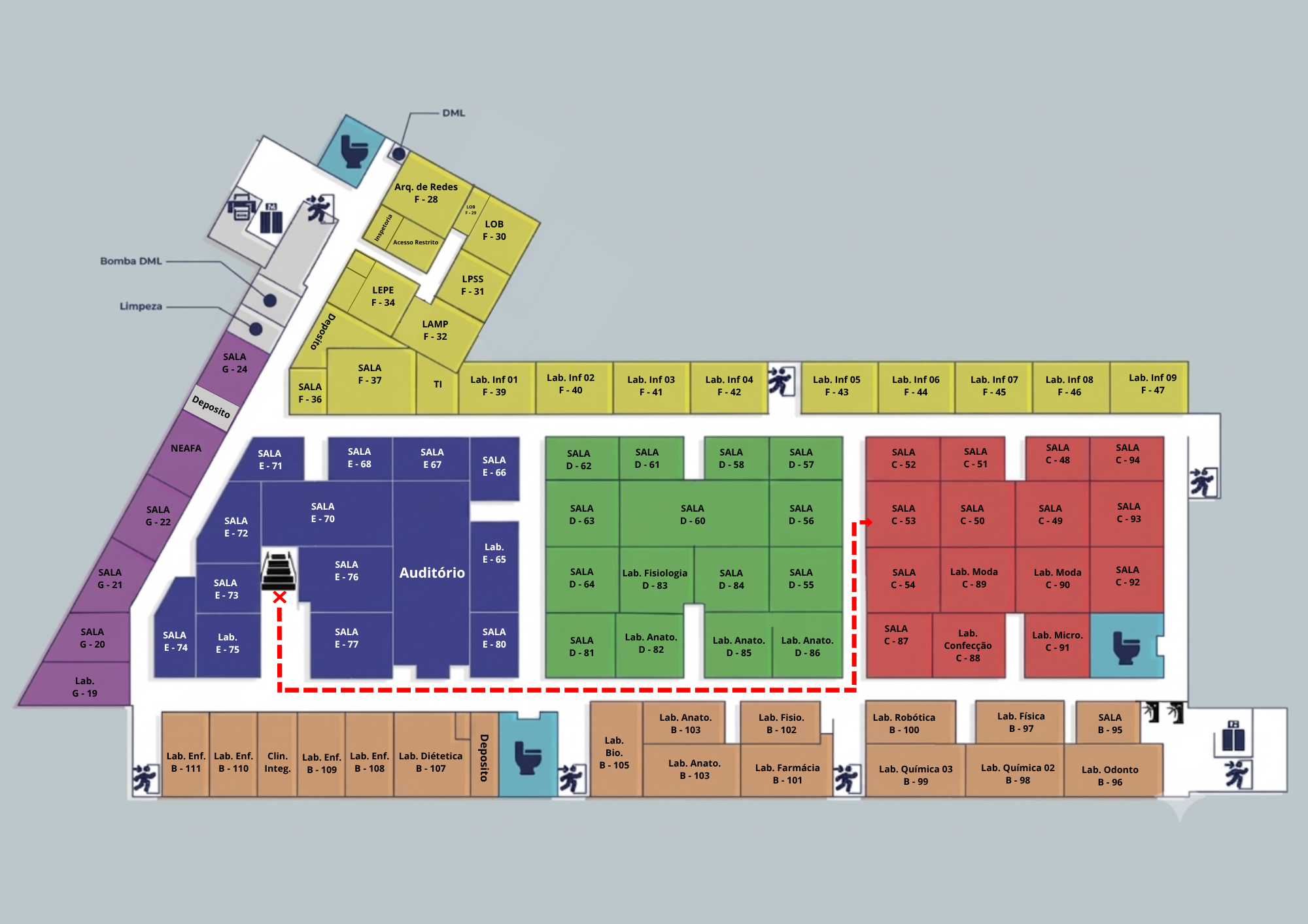 Mapa Sala C - 53